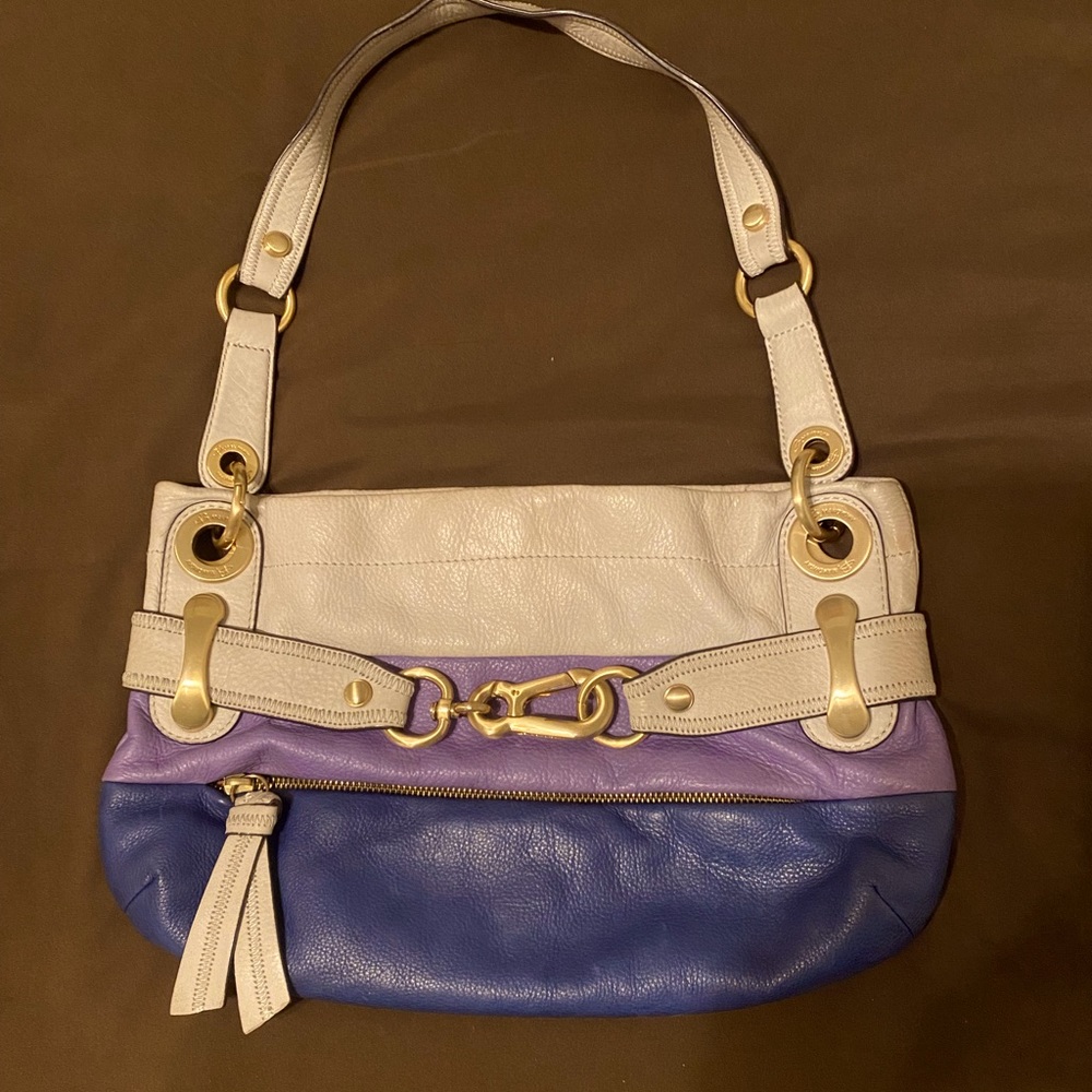 B. Makowsky multicolor leather shoulder bag 13 ‘ x 9 ‘